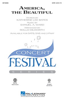 America The Beautiful by - Dilworth Rollo - for SATB