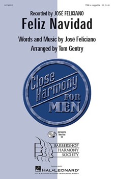 Feliz Navidad by Feliciano Jose - Gentry Tom - Jose Feliciano for TTBB a cappella