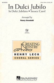 In Dulci Jubilo by - Grundahl Nancy - for SSA