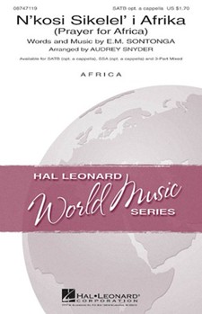N'kosi Sikelel' I Afrika by Sontonga Enoch - Snyder Audrey - for 3-Part Mixed