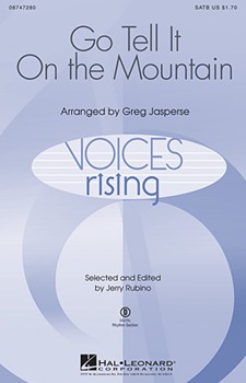 Go Tell It On The Mountain by - Jasperse Greg - for SATB