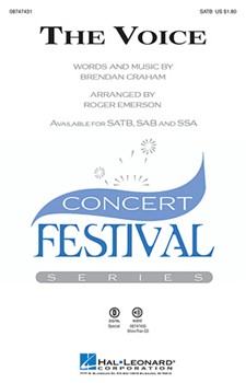 Voice The by Graham Brendan - Emerson Roger - for SATB
