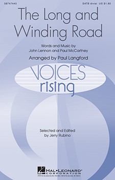 Long & Winding Road by McCartney Paul - Langford Paul - The Beatles for SATB divisi
