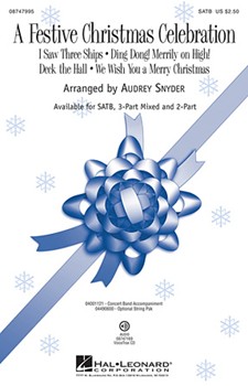 Festive Christmas Celebration by - Snyder Audrey - for SATB