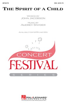 Spirit Of A Child by Snyder Audrey - Jacobson John - for SSA