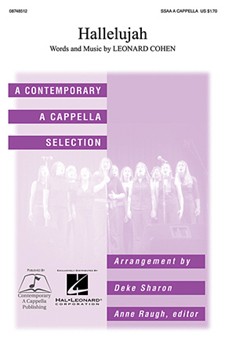 Hallelujah by Cohen Leonard - Sharon Deke - for SSAA