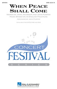 When Peace Shall Come by Purifoy John - Purifoy John - for SSA