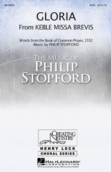 Gloria by Stopford Philip W J for SATB