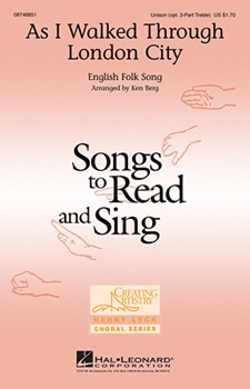 As I Walked Through London City by - Berg Ken - for Unison