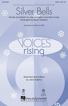 Silver Bells by Evans Ray - Robison Kevin - for SATB