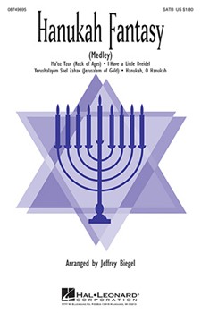 Hanukah Fantasy by - Biegel Jeffrey - for SATB