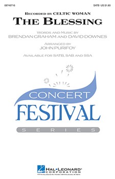 Blessing by Downes David - Purifoy John - Celtic Woman for SSA