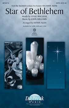 Star Of Bethlehem by John Williams Leslie Bricusse - Allen Dennis - for SAB (from Home Alone)
