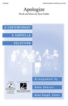 Apologize by - Sharon Deke - Timbaland for SATB