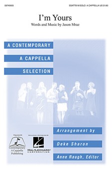 I'm Yours by - Sharon Deke - Jason Mraz for SATB