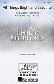 All Things Bright And Beautiful by Stopford Philip W J for SATB