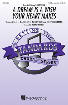 Dream Is A Wish Your Heart Makes by David Hoffman and Livingston - Snyder Audrey - for SATB