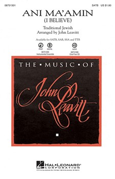 Ani Ma'amin by - Leavitt John - for SSA