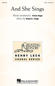 And She Sings by Hugh Robert for 2-Part