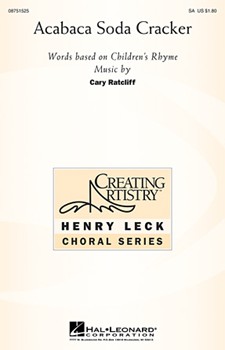 Acabaca Soda Cracker by Ratcliff Cary for SA and Piano