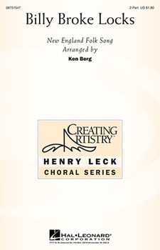 Billy Broke Locks by - Berg Ken - for 2-Part