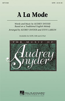 A La Mode by Snyder Audrey - Larson Steve - for 2-Part