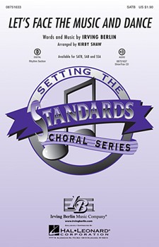 Let's Face The Music And Dance by Berlin Irving - Shaw Kirby - for Accompaniment CD