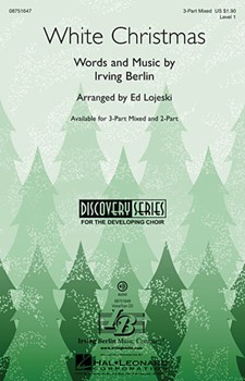 White Christmas by Berlin Irving - Lojeski Ed - for 2-Part