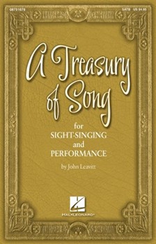 Treasury Of Song For Sight-singing/perf. by Leavitt John for SATB
