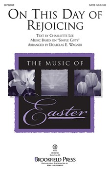 On This Day Of Rejoicing by - Wagner Douglas E - for SATB