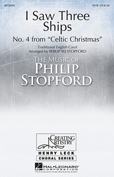 I Saw Three Ships by - Stopford Philip - for SATB