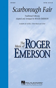 Scarborough Fair by - Emerson Roger - for SATB