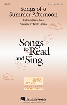 Songs Of A Summer Afternoon by - Crocker Emily - for SSA