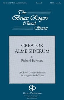 Creator Alme Siderum by Burchard Richard for SATB