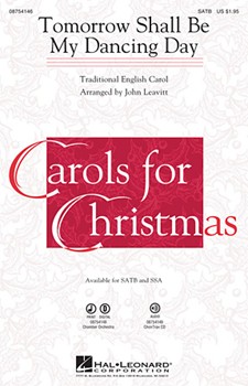 Tomorrow Shall Be My Dancing Day by Print - Leavitt John - for Instrumental Parts