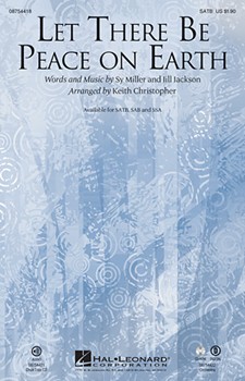 Let There Be Peace On Earth by Miller and Jackson - Christopher Keith - for Accompaniment CD