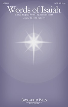 Words Of Isaiah by Purifoy John for SATB