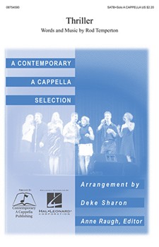 Thriller by - Sharon Deke - for SATB