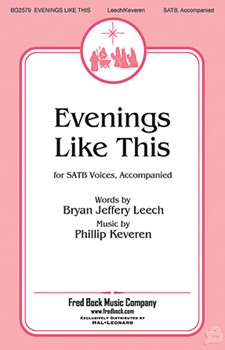 Evenings Like This by Leech Bryan Jeffery - Keveren Phillip - for SATB