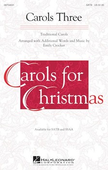 Carols Three by - Crocker Emily - for SSAA (Opt A Cappella)