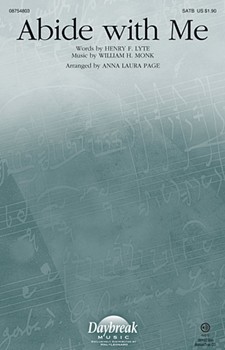 Abide With Me by Monk William Henry - Page Anna - for SATB