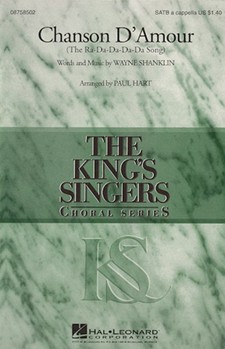 Chanson D'amour by Shanklin Wayne - Hart Paul - The King's Singers for SATB