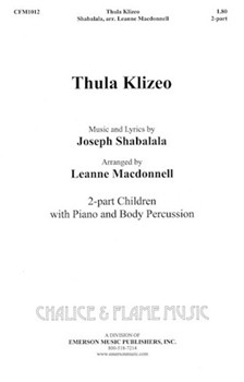 Thula Klizeo by Shabalala - MacDonnell Leanne - for SA