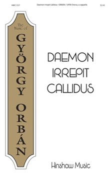 Daemon Irrepit Callidus by Orban Gyorgy for SATB and Piano