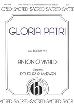 Gloria Patri by Vivaldi Antonio Lucio - McEwen Douglas - for SATB