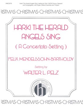 Hark The Herald Angels Sing by - Pelz Walter - for SATB