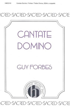 Cantate Domino forbes Guy for SSAA