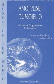 Anoj Pusej Dunojelio by Augustinas Vaclovas for SATB a cappella