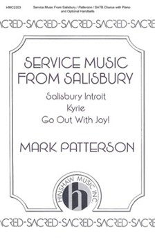 Service Music From Salisbury by Patterson Mark for SATB op HB