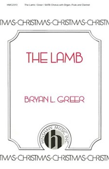 Lamb by Greer Bryan for SATB